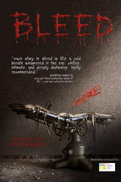 Anthologies: Bleed (featuring "Mr Expendable" by Peter N. Dudar)